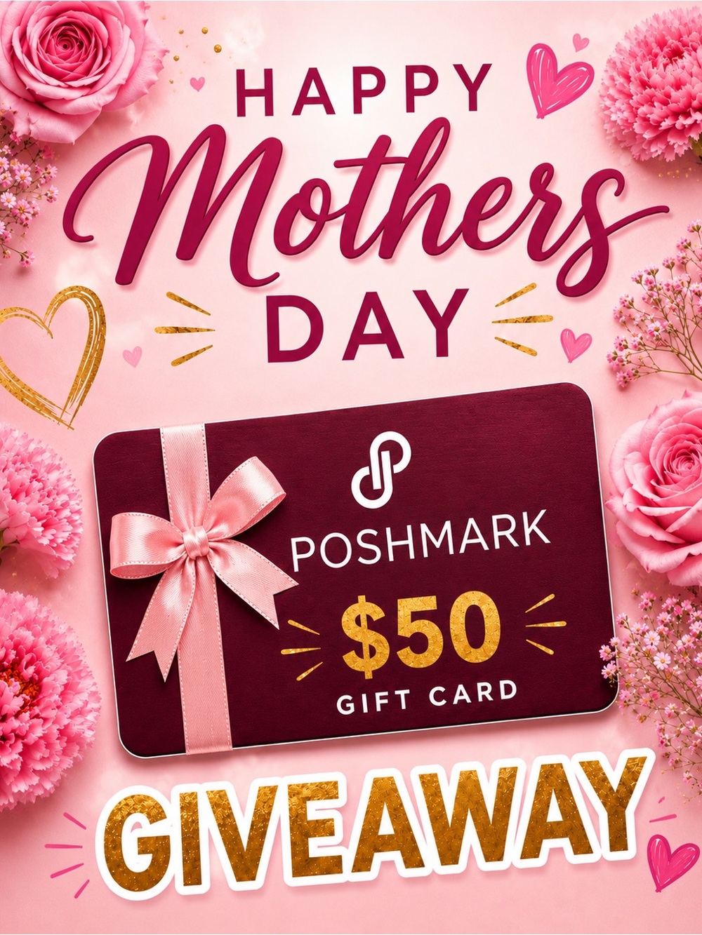 $50 Poshmark Gift Card Giveaway & Free Shipping